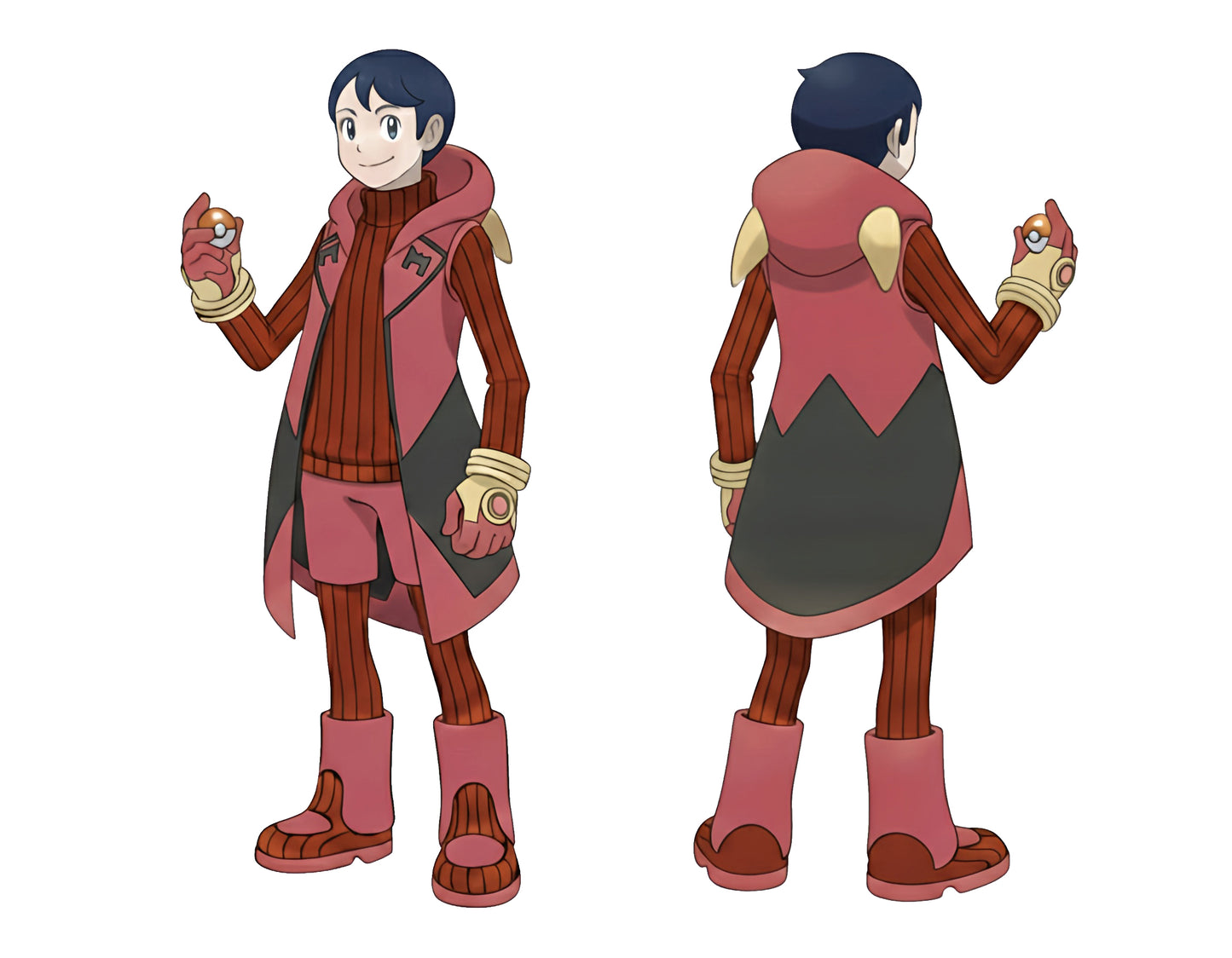 Team Magma custom bracers and gloves