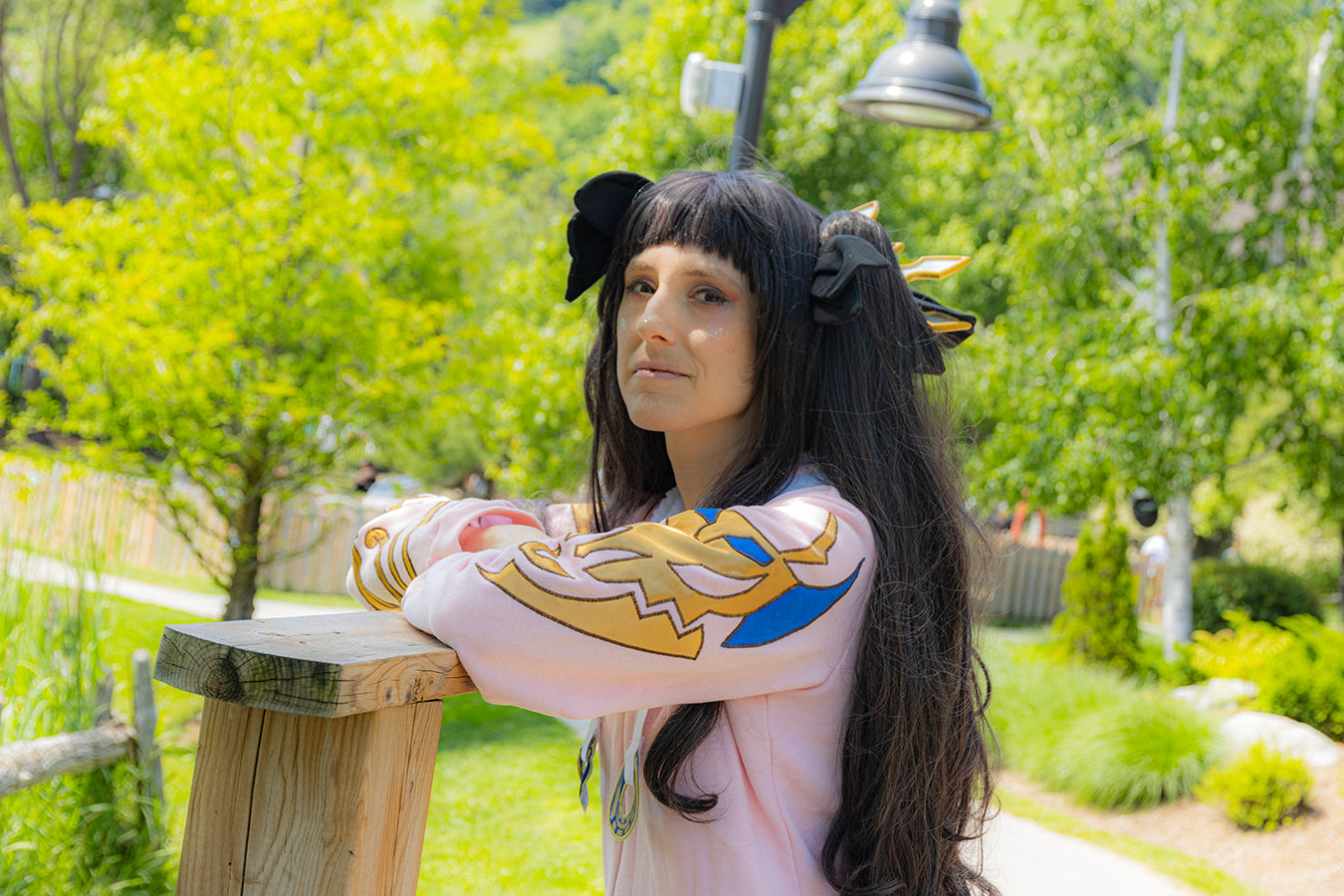 Rider Ishtar inspired cosplay hoodie and leg cover from Fate Grand Order