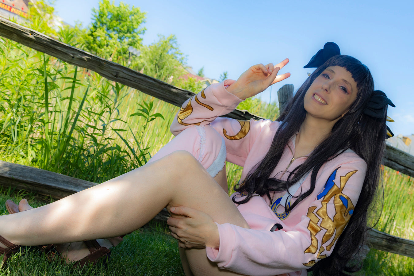 Rider Ishtar inspired cosplay hoodie and leg cover from Fate Grand Order