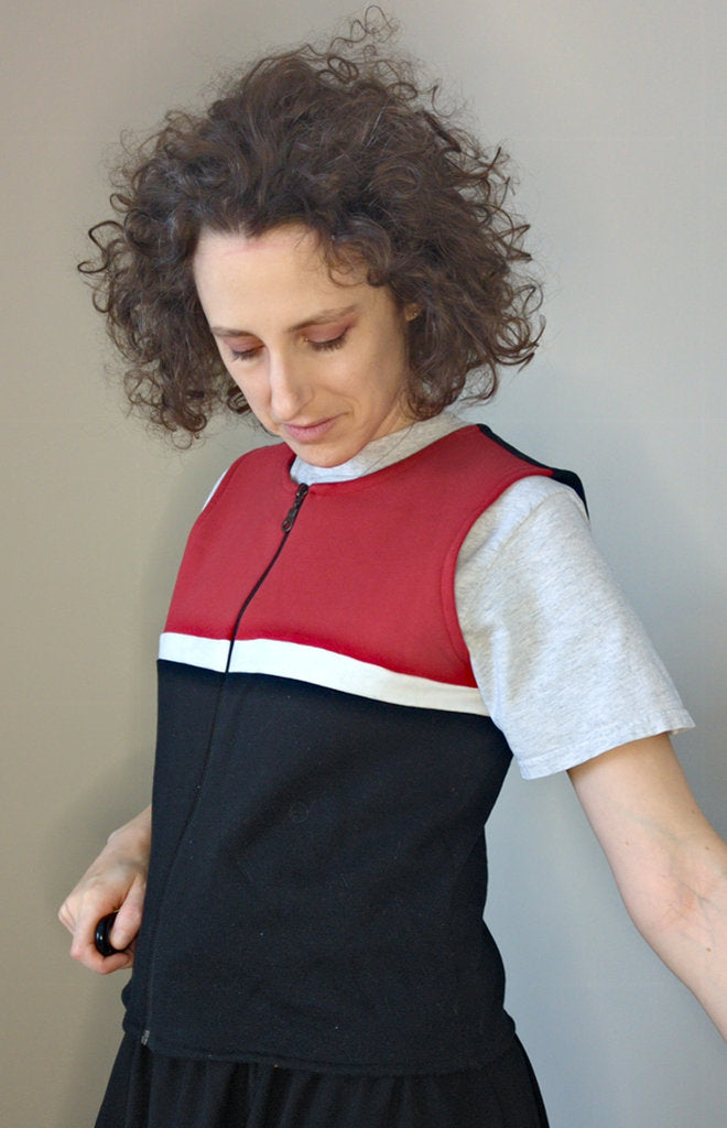 Pétrolia inspired vest from DUG
