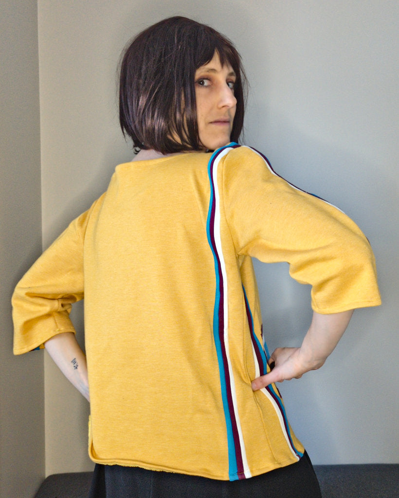 Passe-Carreau inspired sweater from Passe-Partout