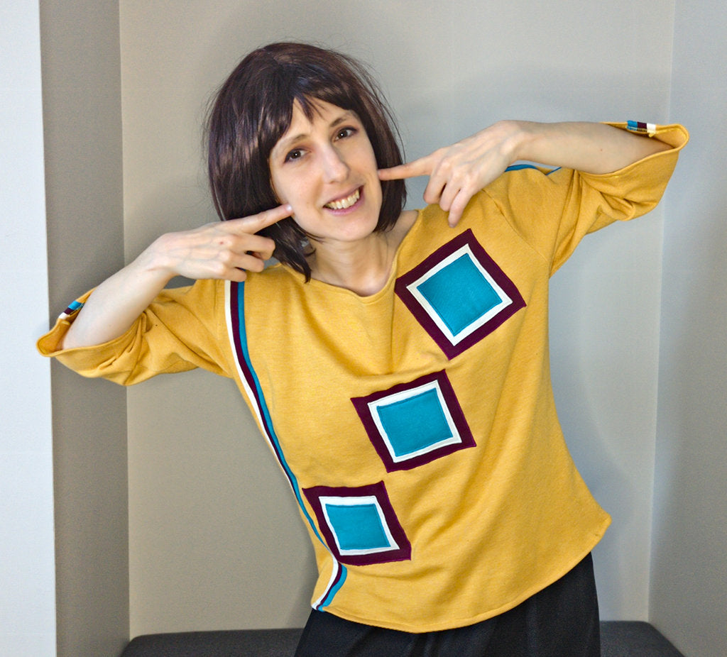 Passe-Carreau inspired sweater from Passe-Partout