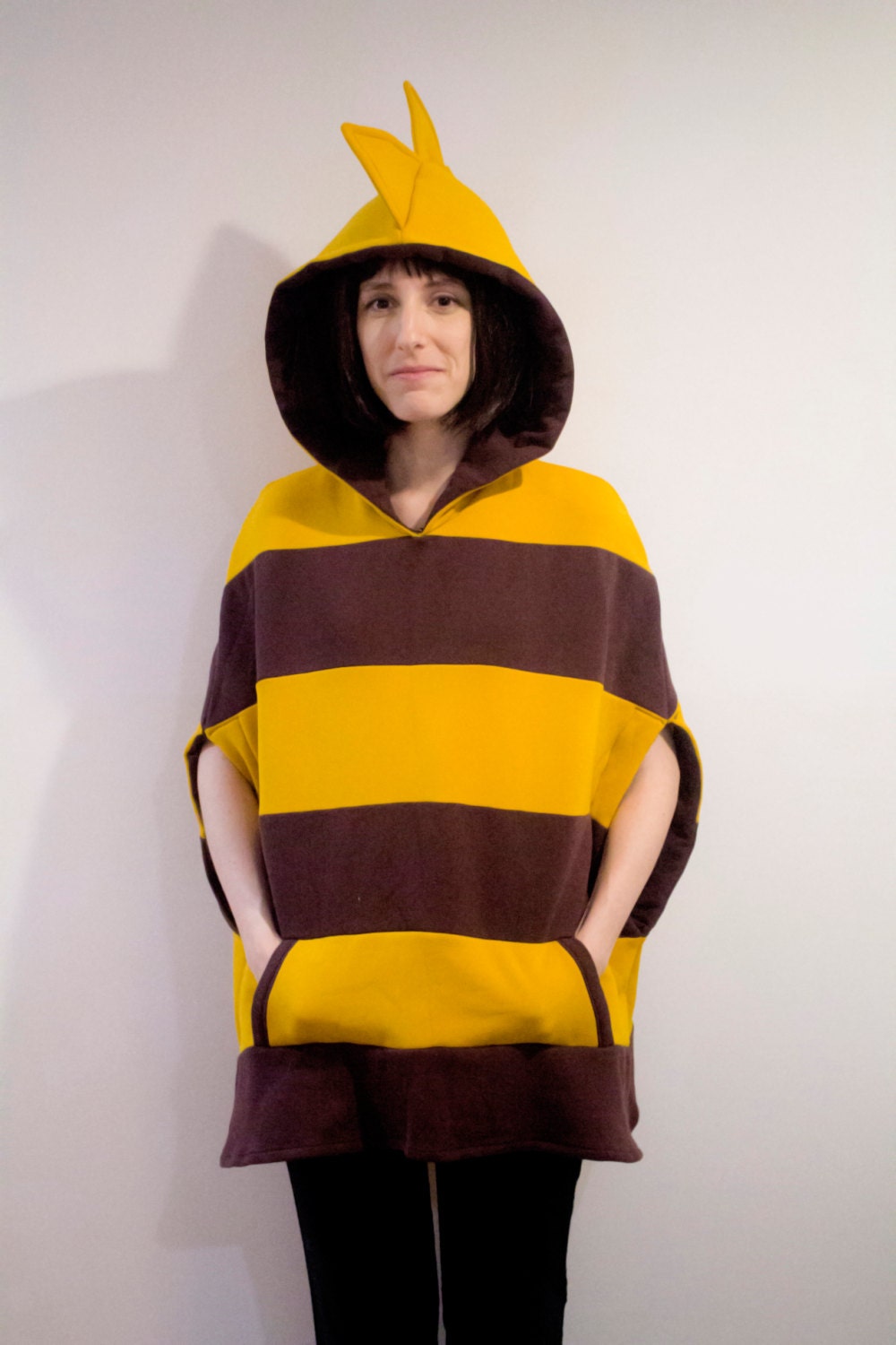 Undertale Monster Kid inspired cosplay poncho hoodie