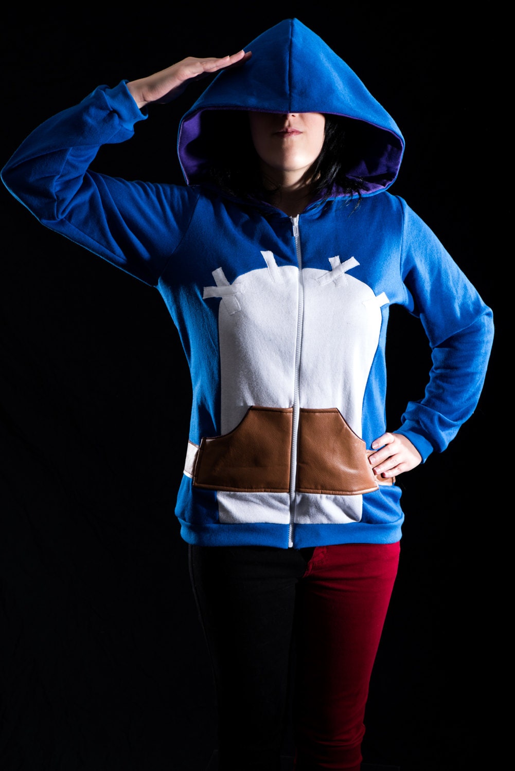 Veste de coton ouaté inspirée par Prinny de Disgaea
