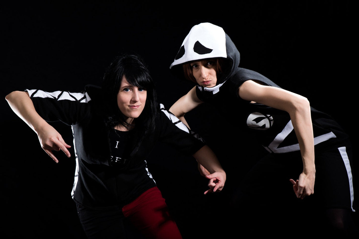 Pokemon Sun & Moon Team Skull grunt inspired cosplay hoodie