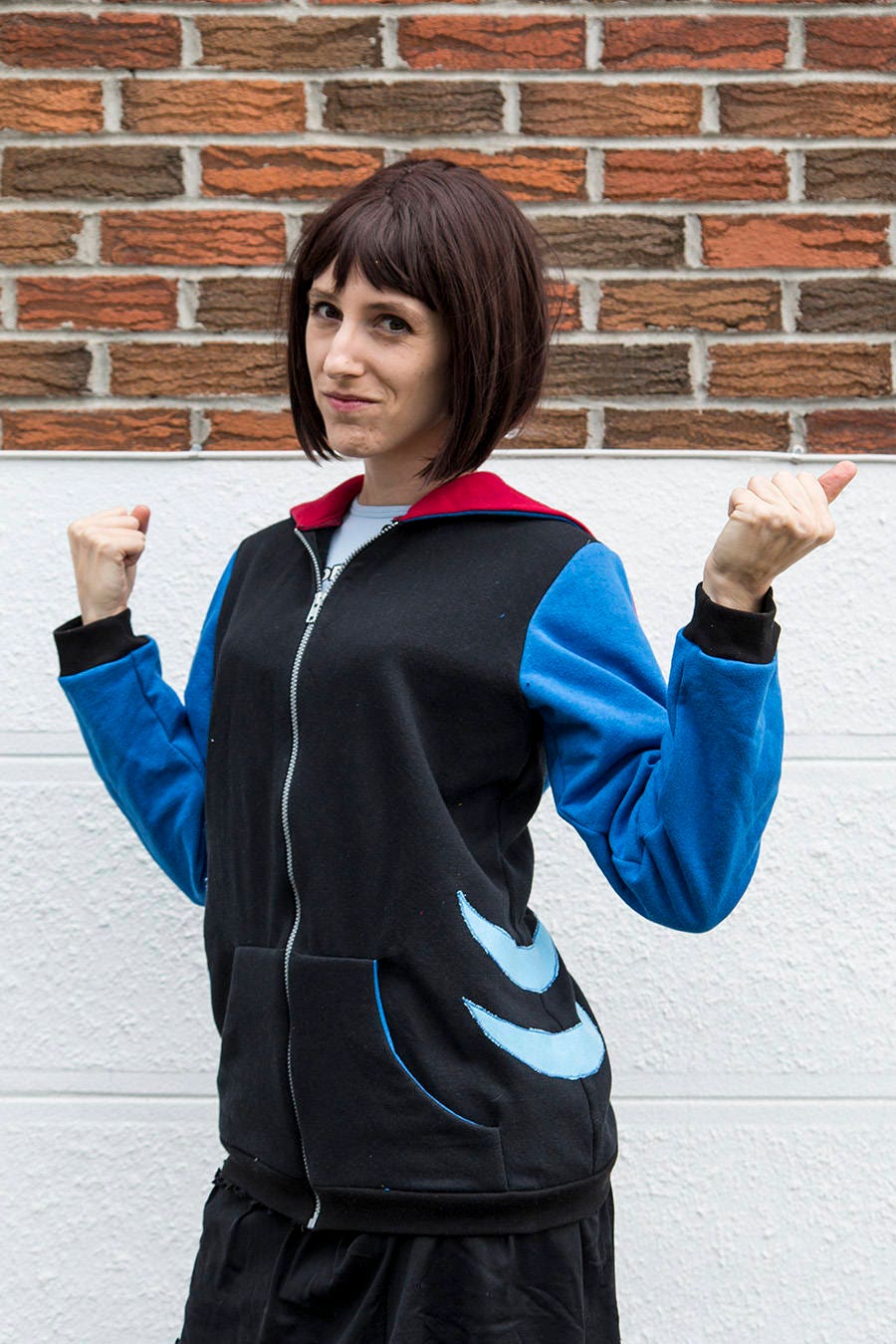 Undertale Undyne inspired cosplay hoodie
