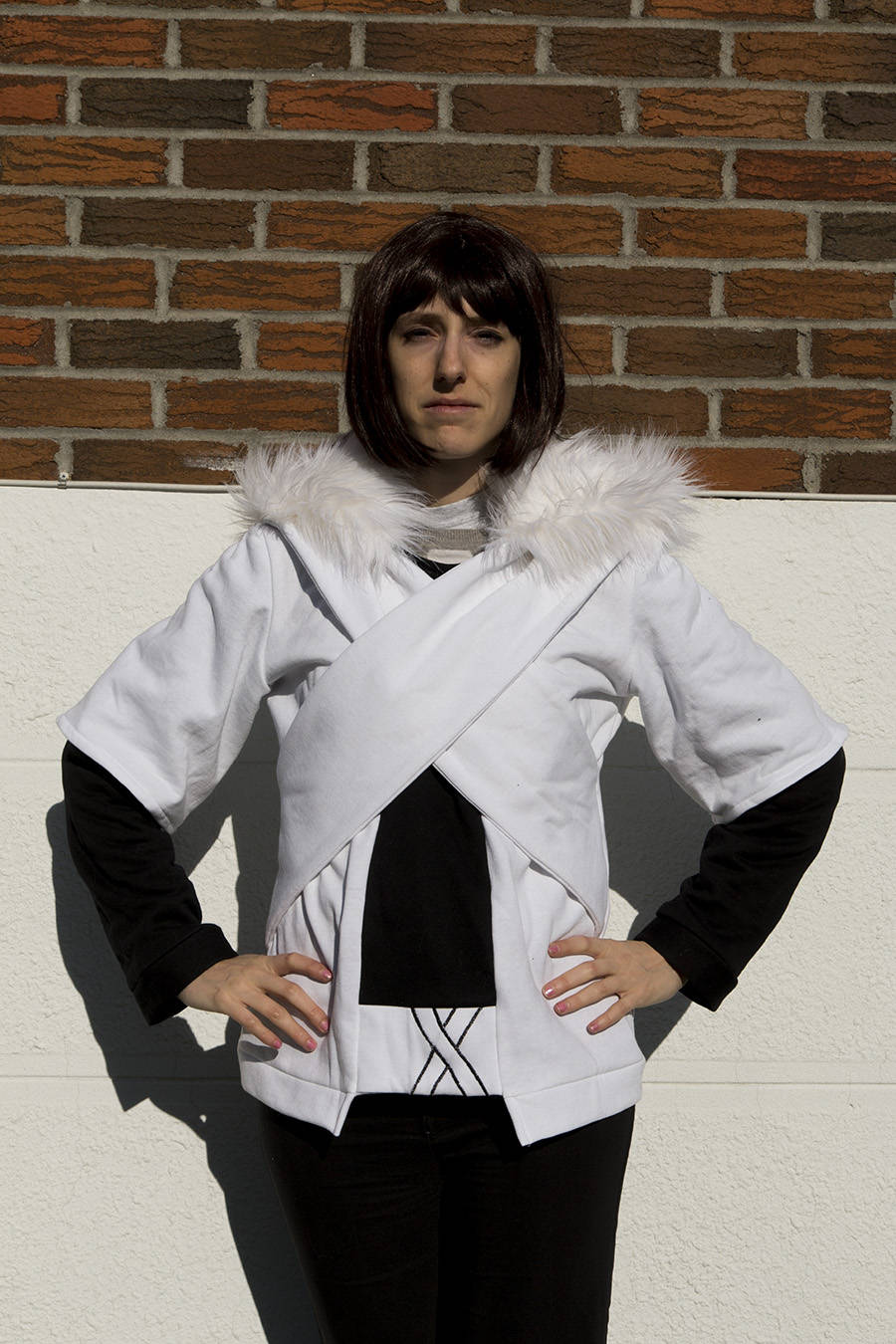 Chandail de coton ouaté inspiré de Cross!Sans de X-Tale et Underverse (UA d'Undertale)