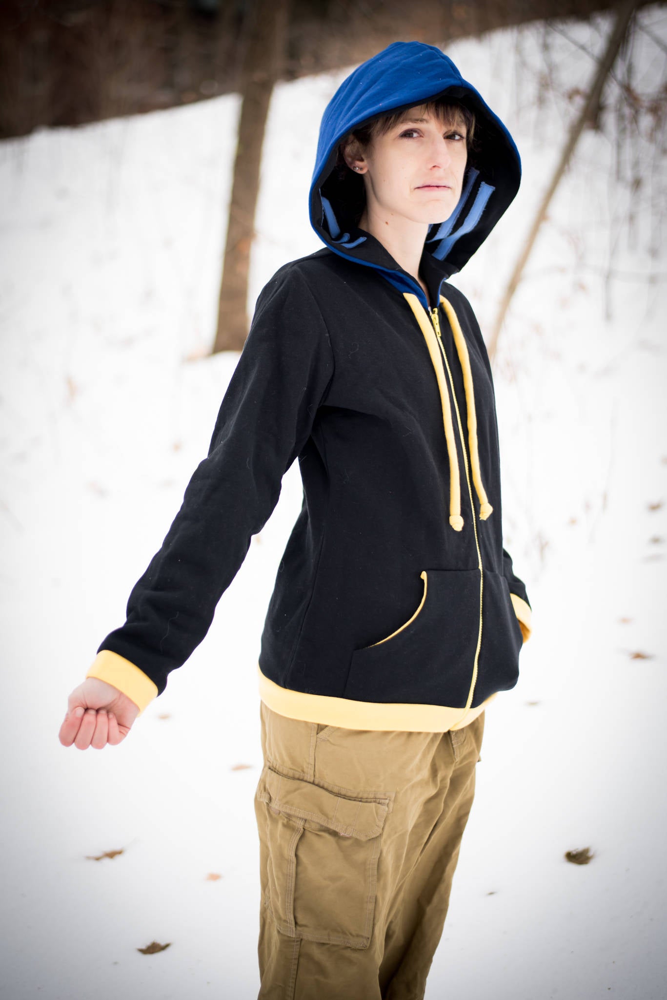 Error!Sans inspired cosplay hoodie (Undertale AU)