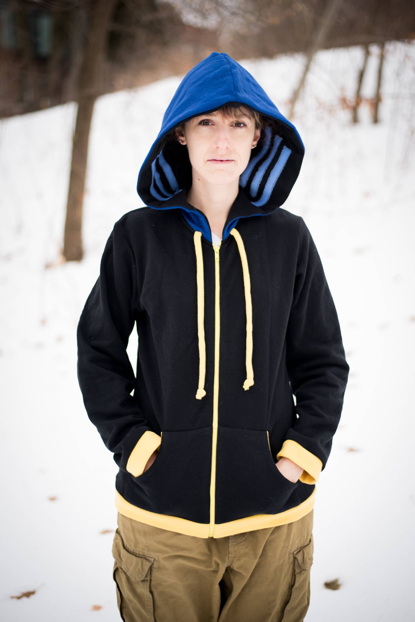 Error!Sans inspired cosplay hoodie (Undertale AU)