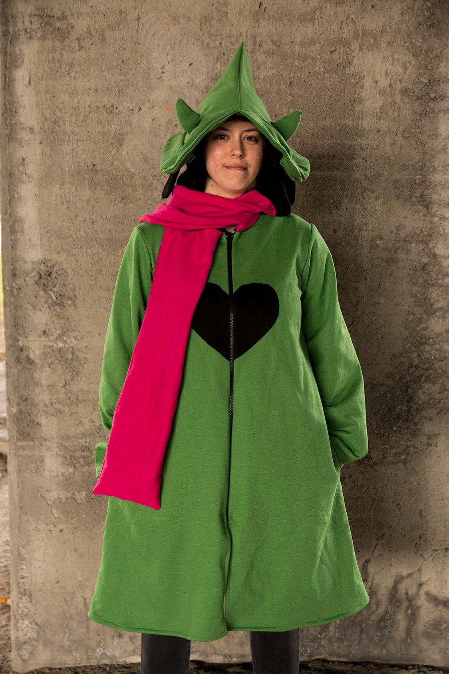 Deltarune Ralsei inspired cosplay hoodie