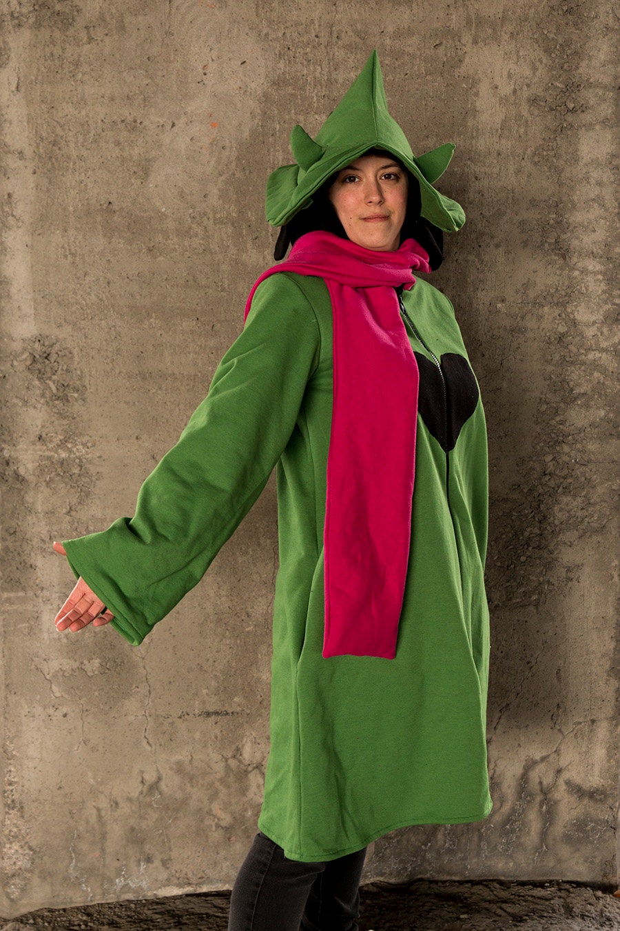 Deltarune Ralsei inspired cosplay hoodie