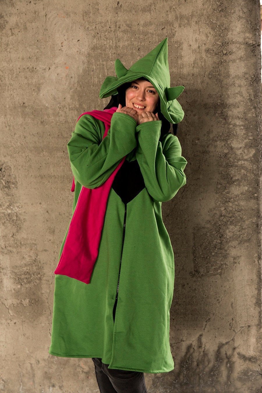 Deltarune Ralsei inspired cosplay hoodie