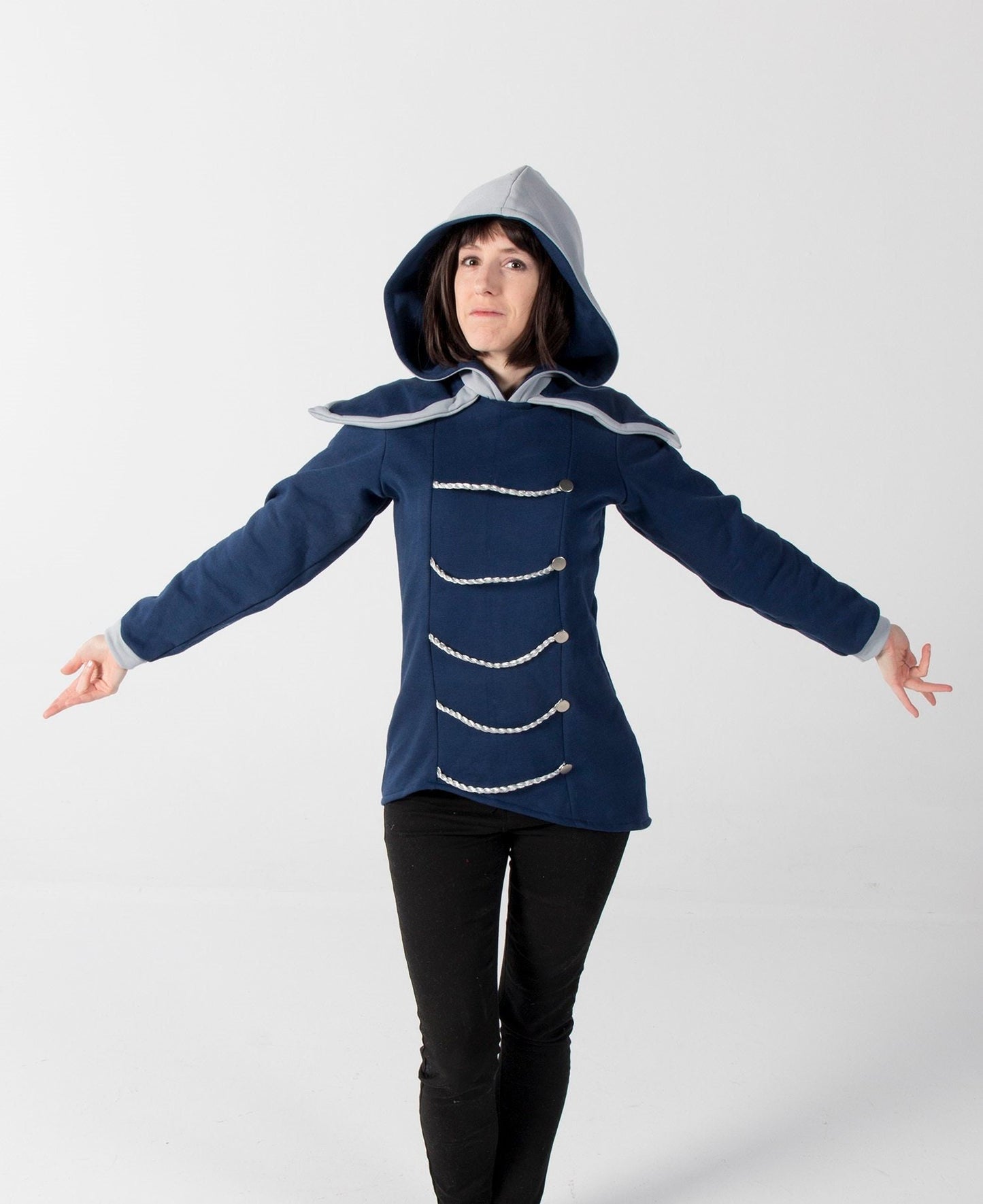 Deltarune Rouxls Kaard inspired cosplay hoodie