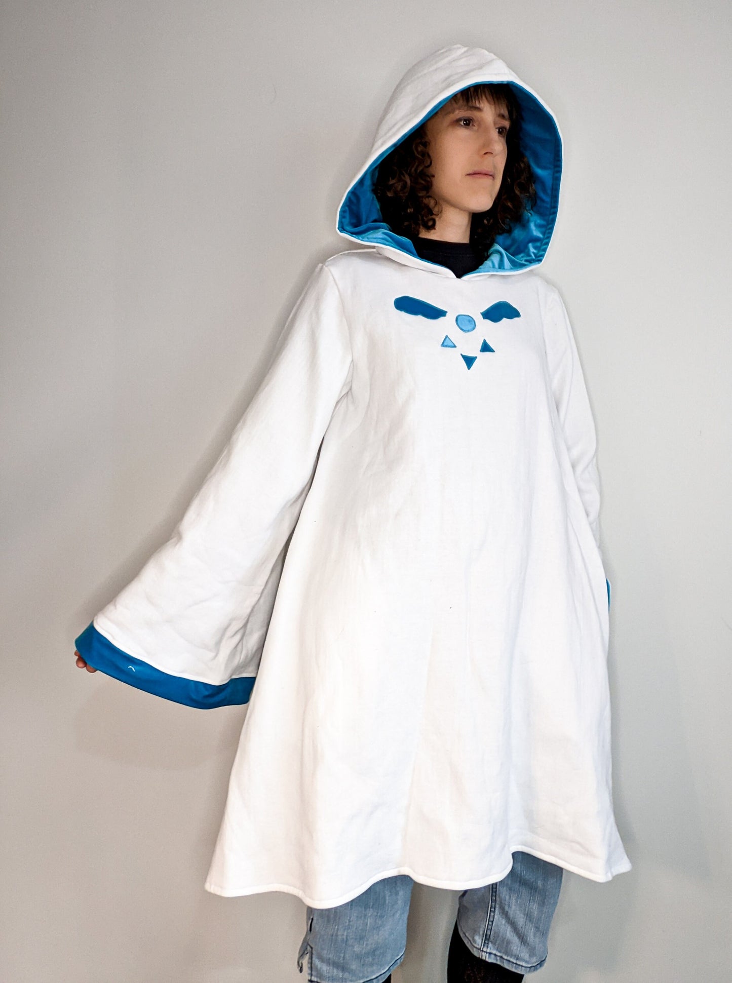 Deltarune Noelle inspired cosplay hoodie tunic