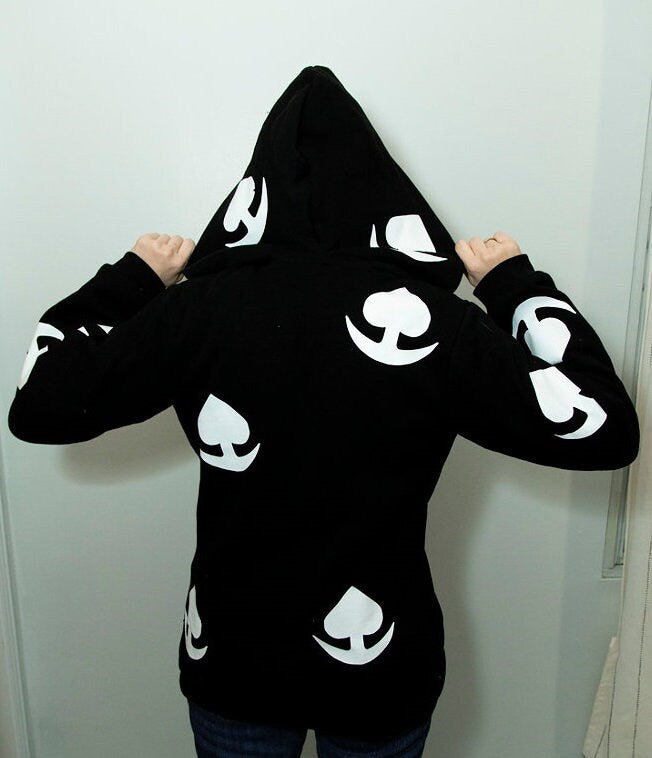 Hyakkimaru inspired cosplay hoodie from Dororo