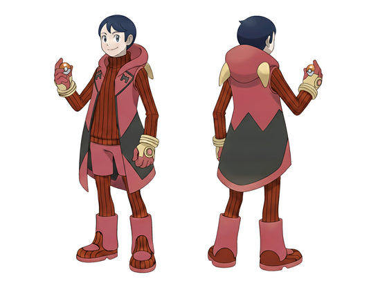 Team Magma custom bracers and gloves