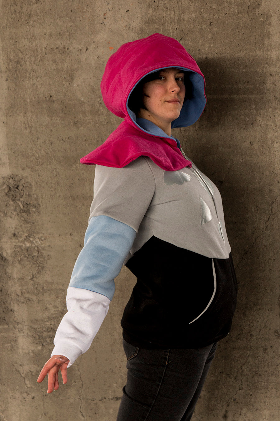 Deltarune Kris inspired cosplay hoodie