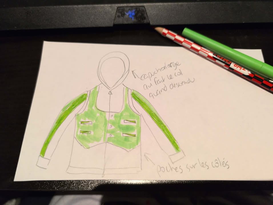 Hoodie personnalisé Passe-Montagne