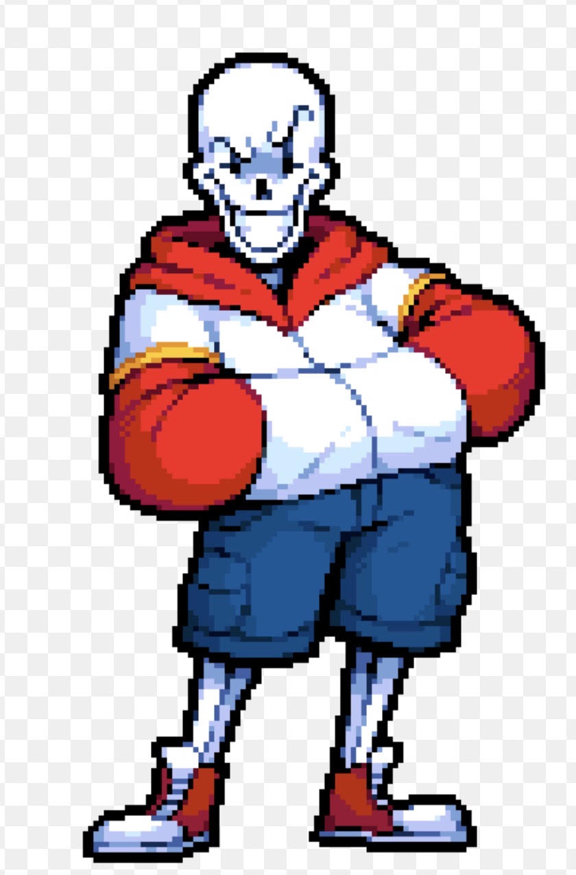 TS!US Papyrus custom hoodie size XL