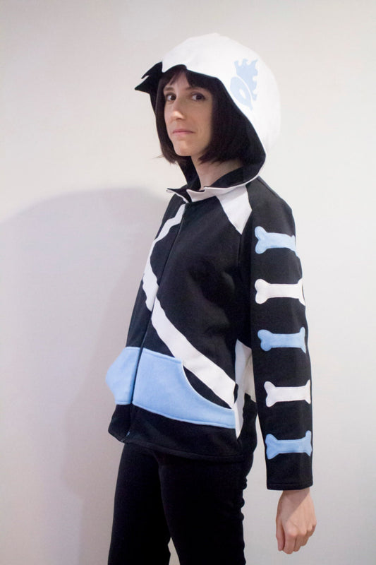 Undertale Sans/Megalovania inspired cosplay hoodie