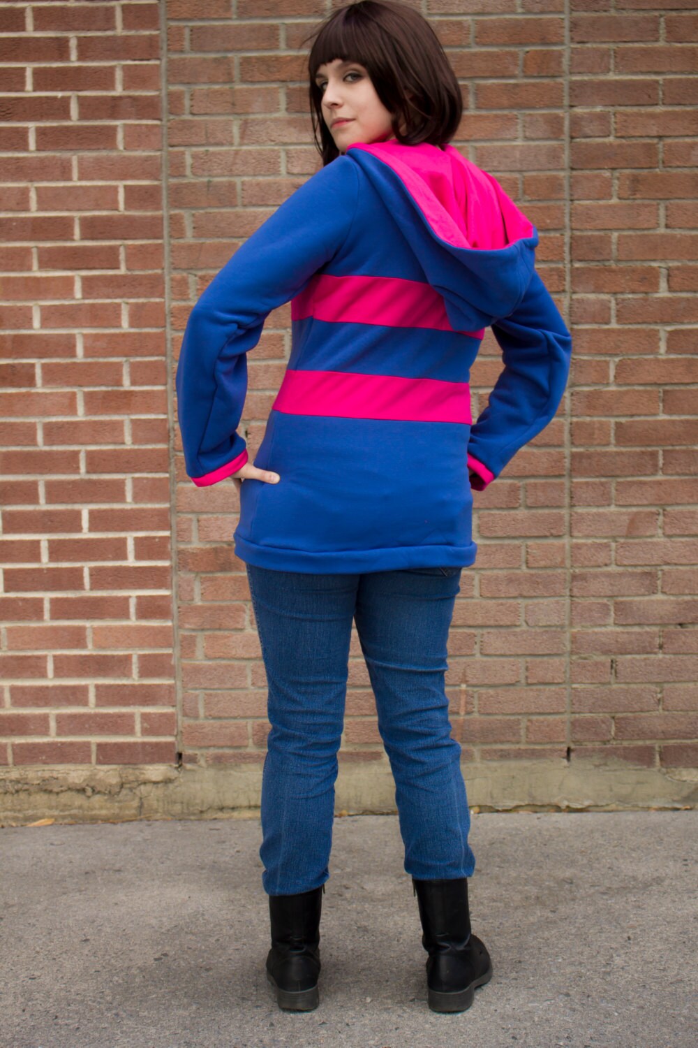 Undertale Frisk inspired cosplay hoodie