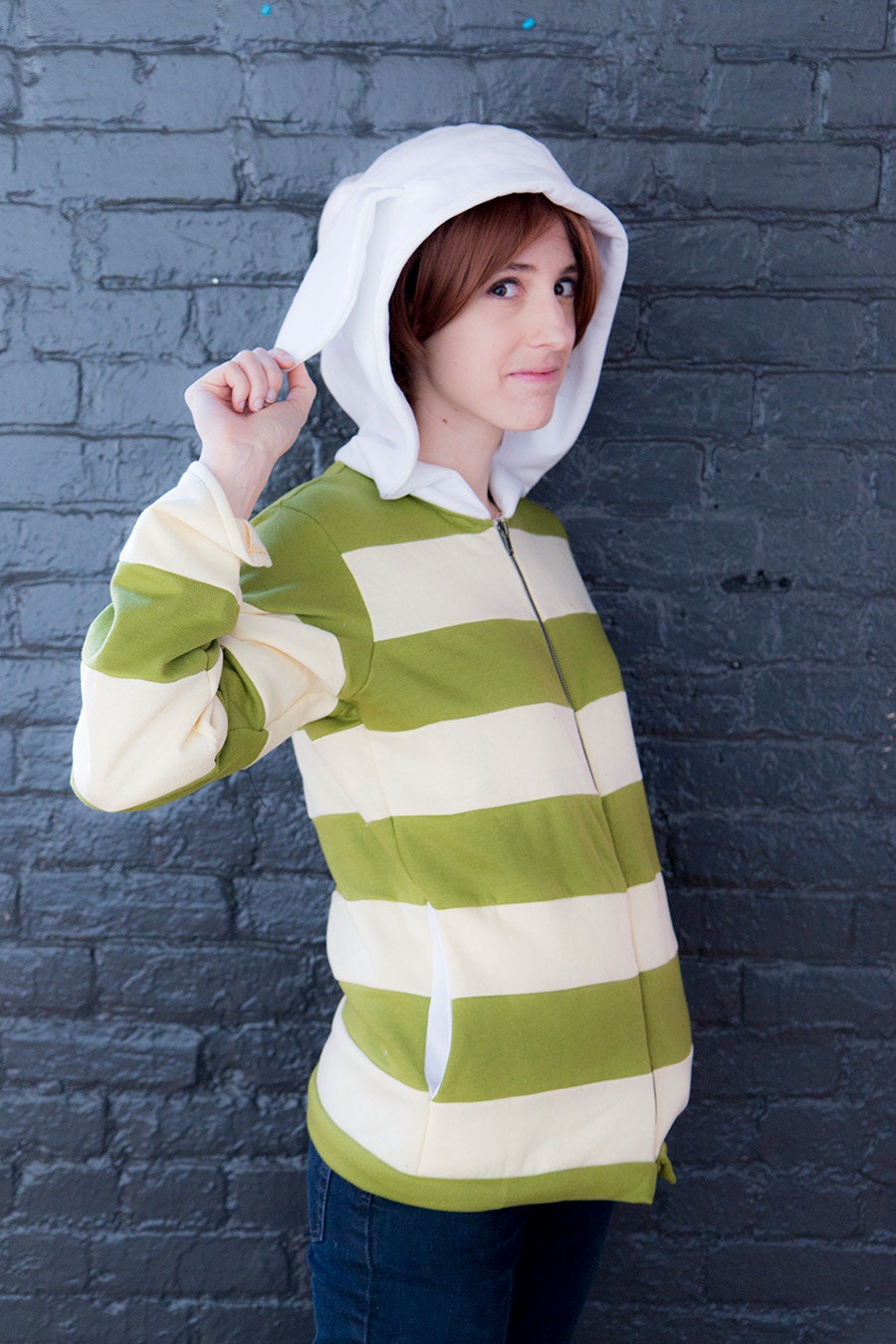 Undertale young Asriel inspired cosplay hoodie