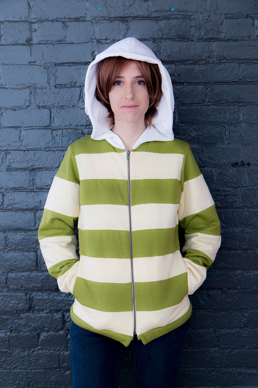 Undertale young Asriel inspired cosplay hoodie