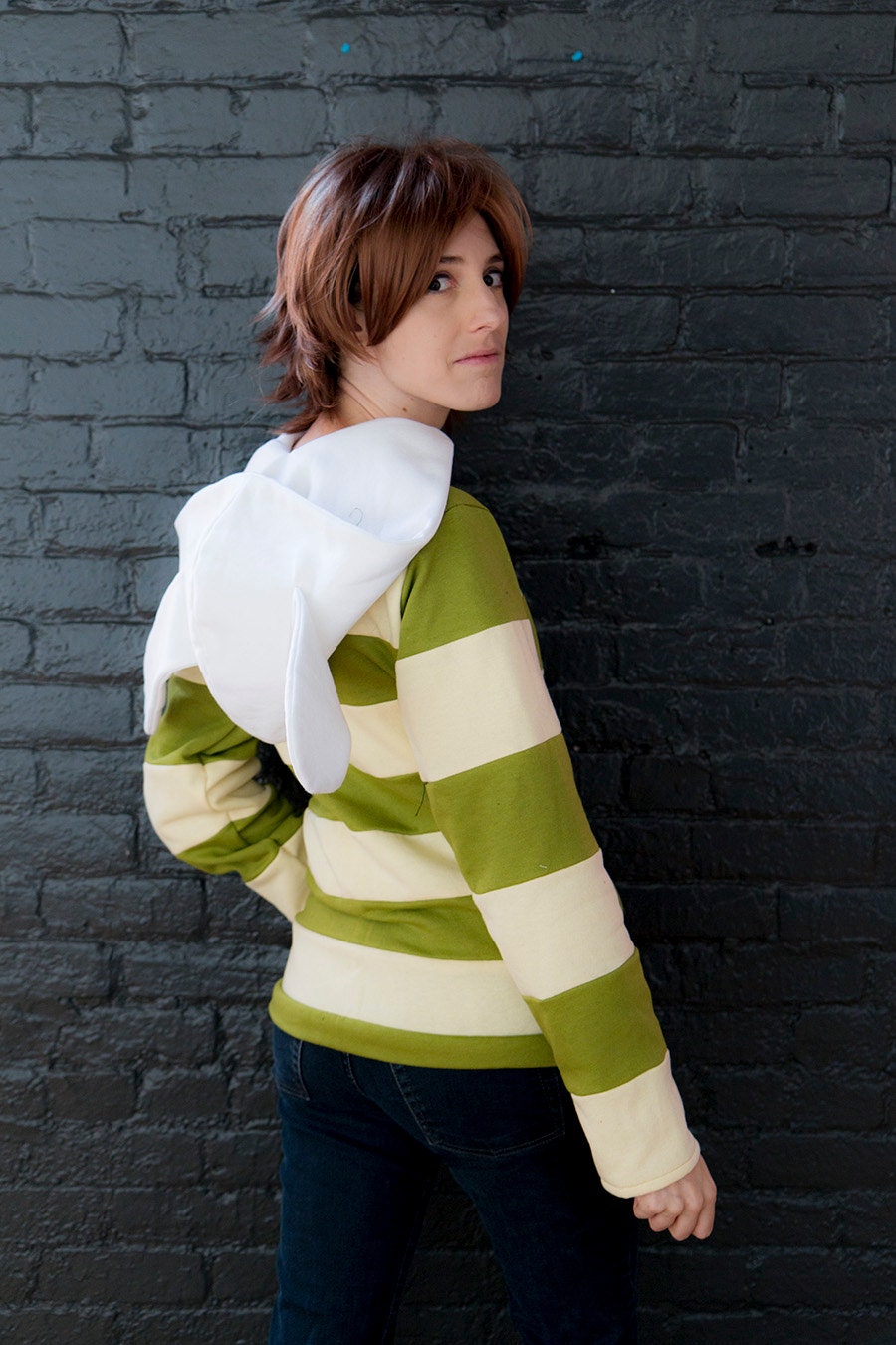 Undertale young Asriel inspired cosplay hoodie