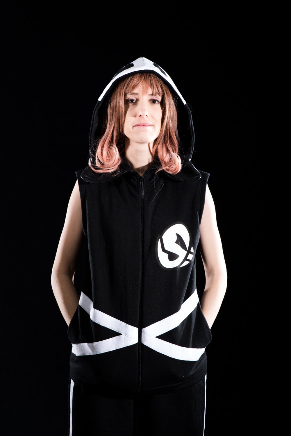 Veste de coton ouaté inspirée par les sbires de la Team Skull de Pokémon Sun & Moon 