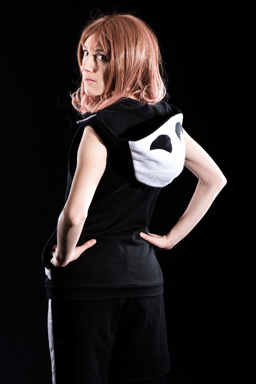 Veste de coton ouaté inspirée par les sbires de la Team Skull de Pokémon Sun & Moon 