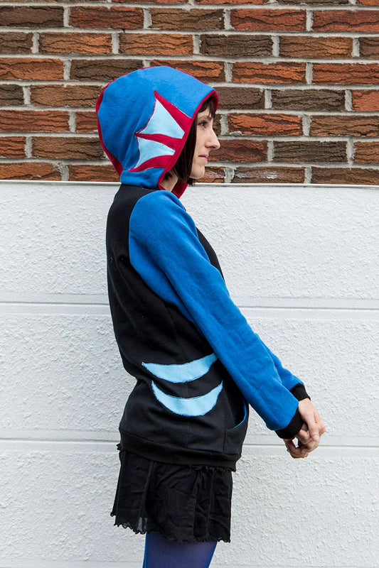 Undertale Undyne inspired cosplay hoodie