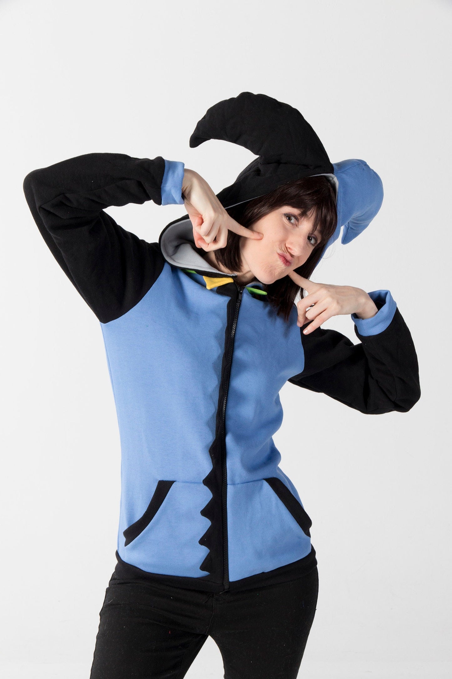 Veste de coton ouaté cosplay inspirée de Jevil de Deltarune 