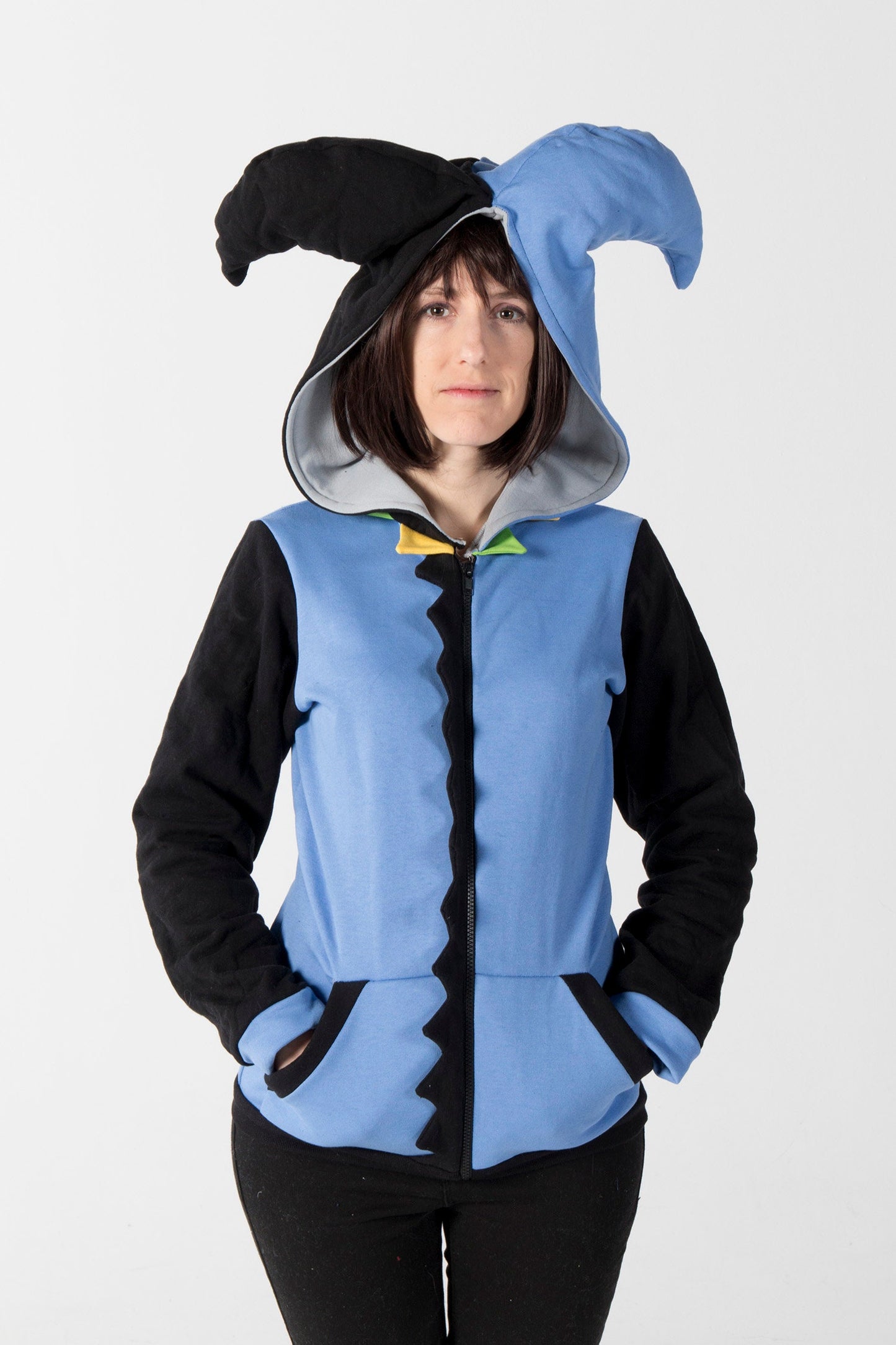 Veste de coton ouaté cosplay inspirée de Jevil de Deltarune 