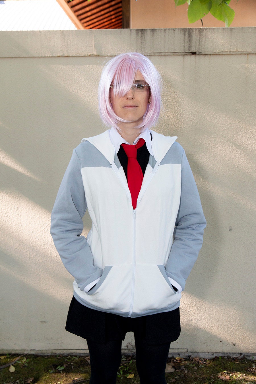 Mash Kyrielight inspired cosplay hoodie from Fate Grand Order