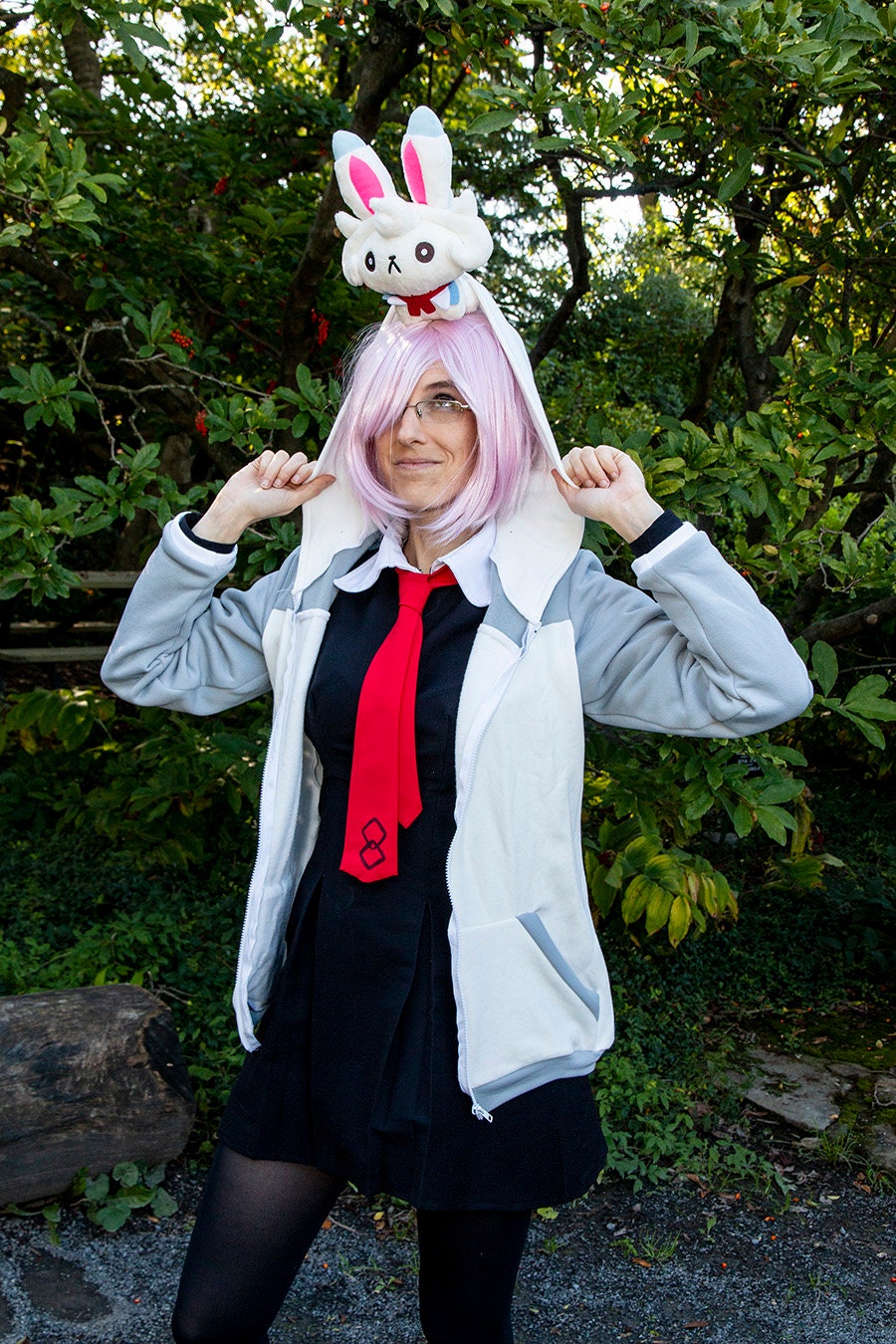 Mash Kyrielight inspired cosplay hoodie from Fate Grand Order