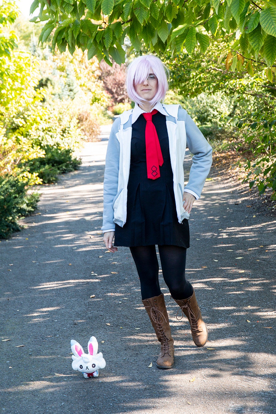 Mash Kyrielight inspired cosplay hoodie from Fate Grand Order