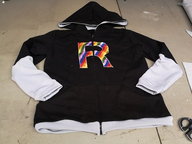 Team Rocket grunt inspired cosplay hoodie