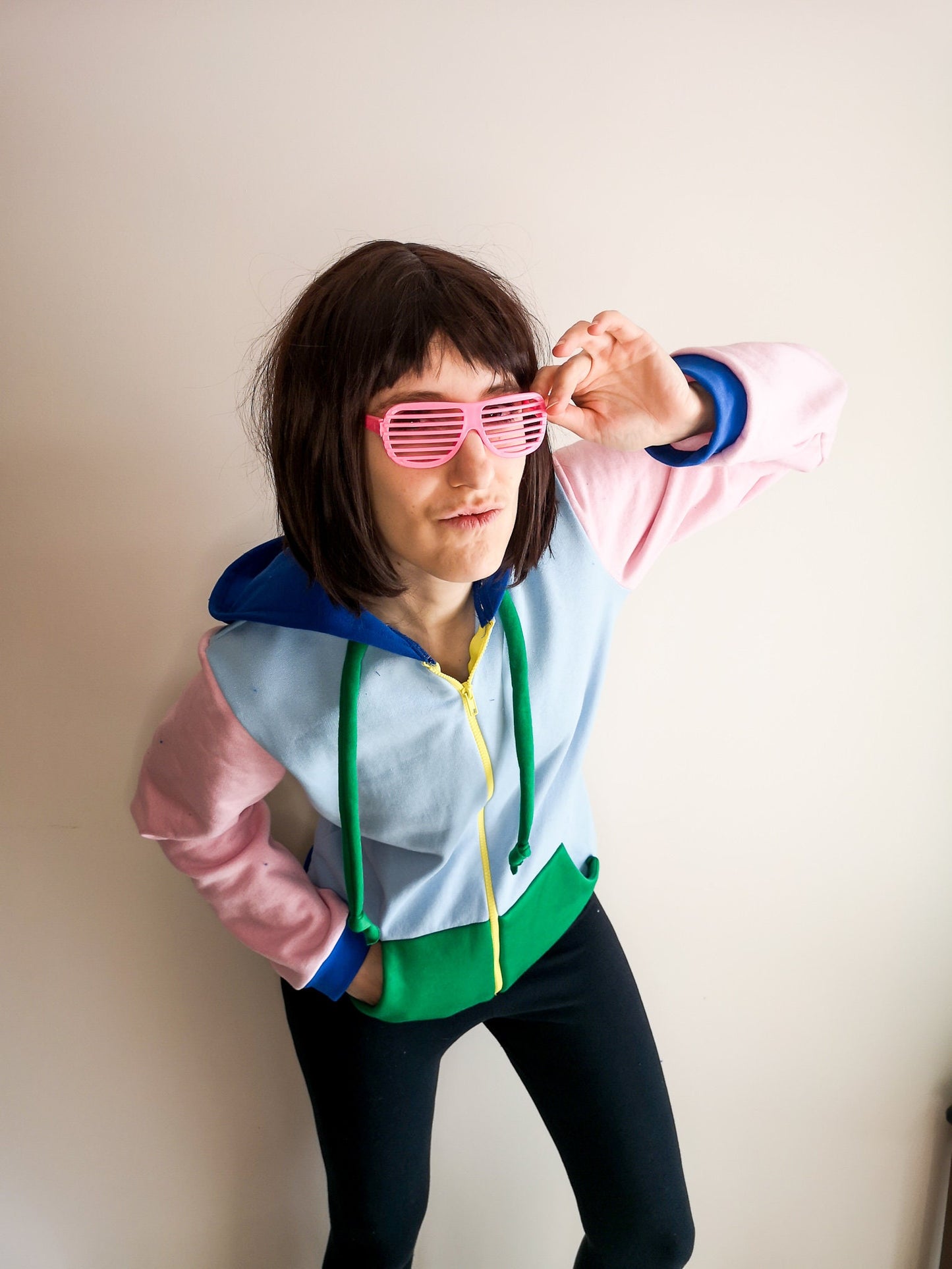 Fresh Sans inspired cosplay hoodie