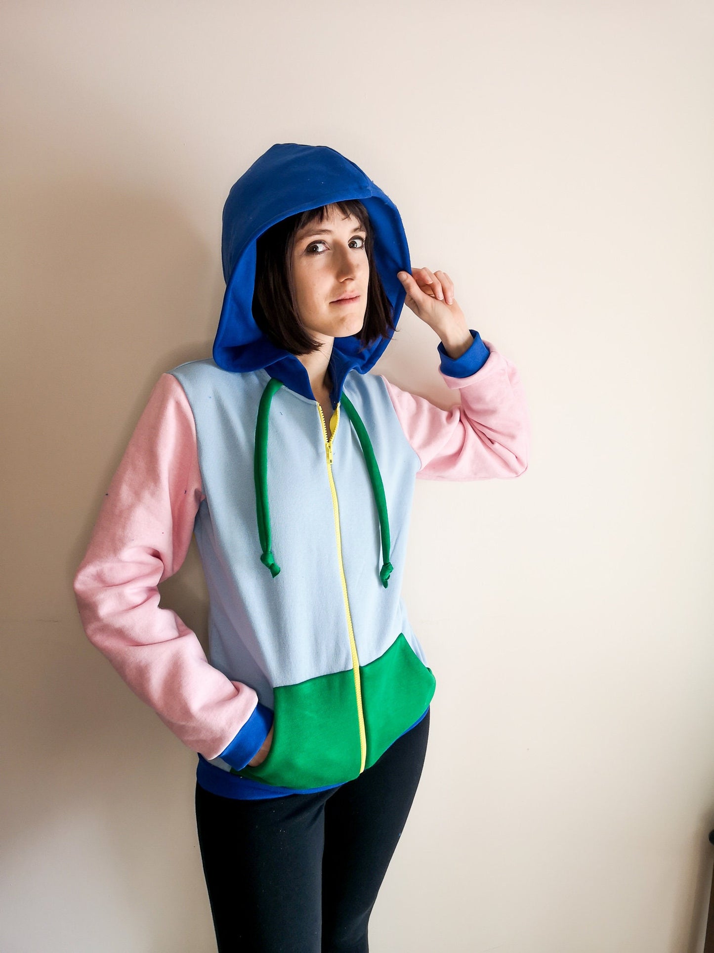 Fresh Sans inspired cosplay hoodie