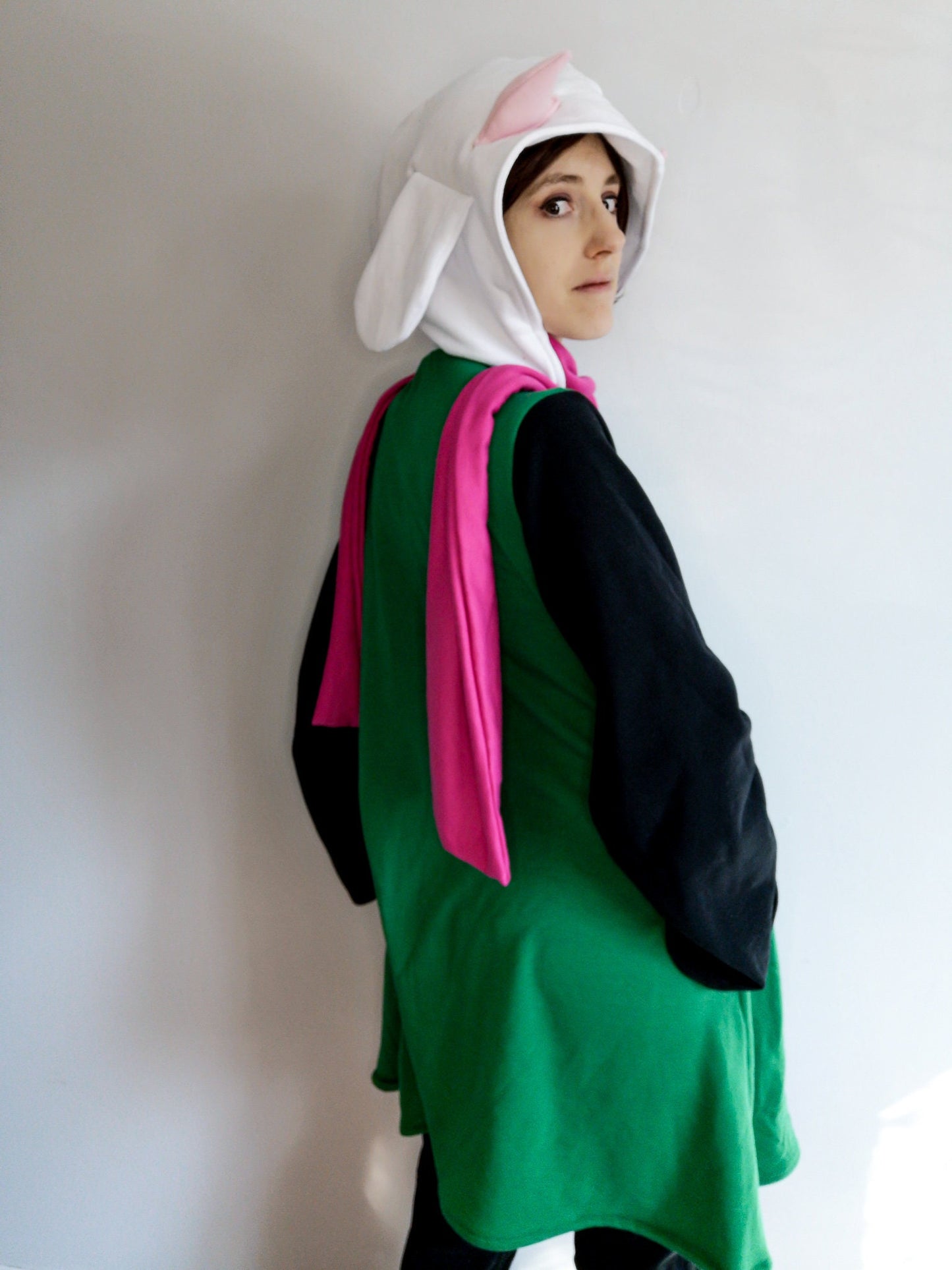 Deltarune chapter 2 Ralsei inspired cosplay hoodie