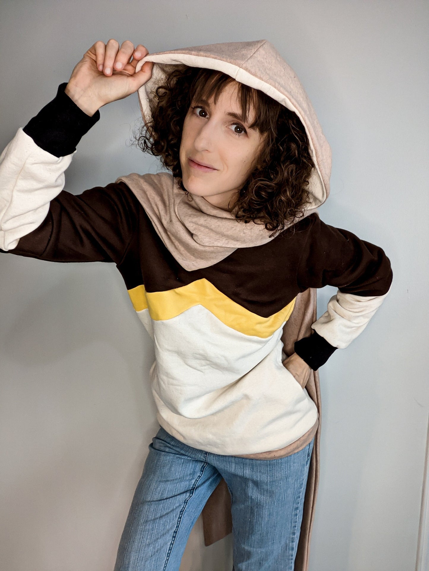 Ink Sans (new design) inspired cosplay hoodie