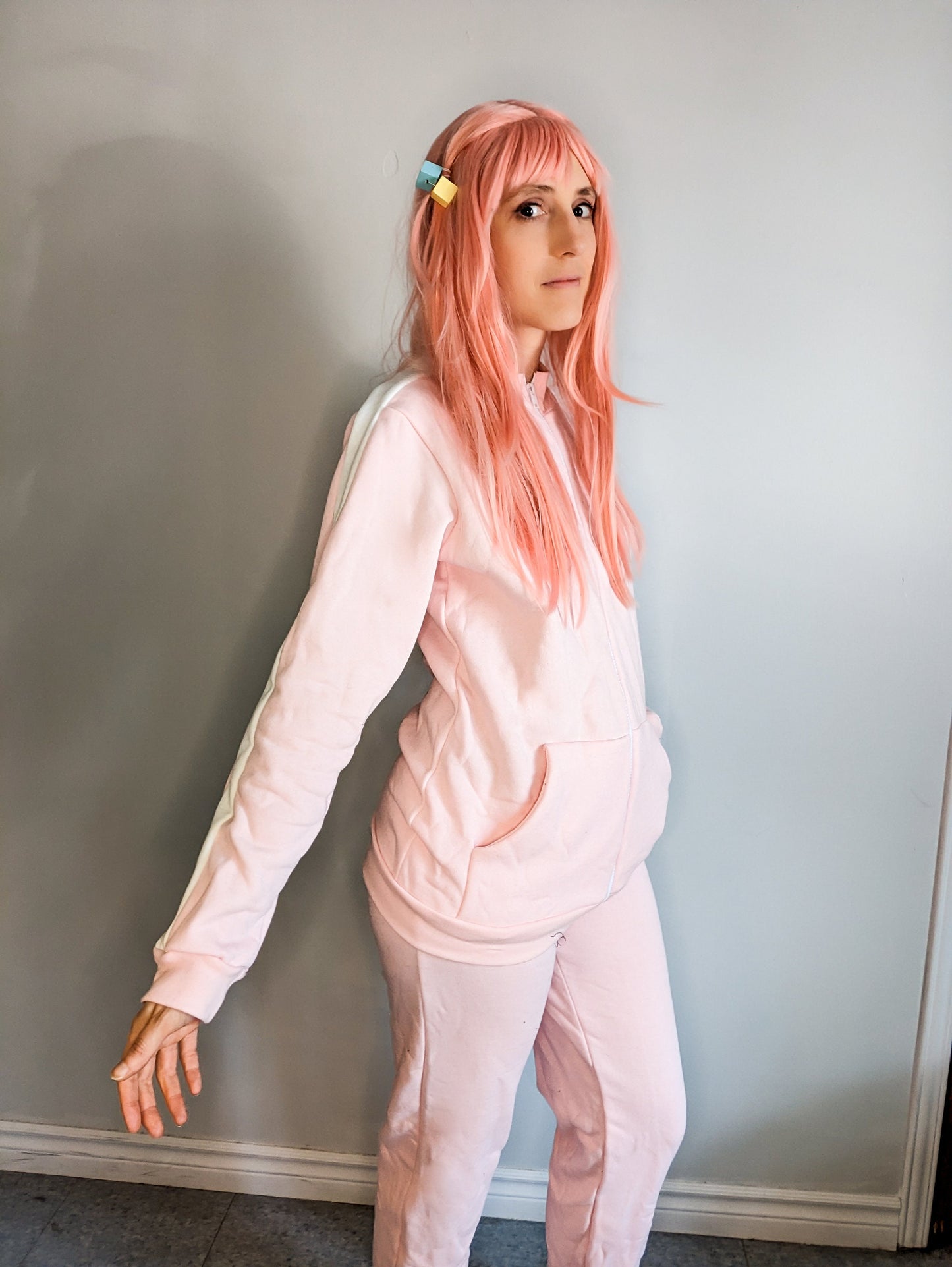 Hitori Gotoh inspired cosplay tracksuit from Bocchi the Rock