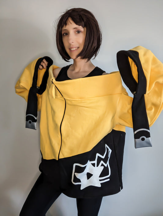 Iono inspired cosplay hoodie from Pokemon Scarlet and Violet