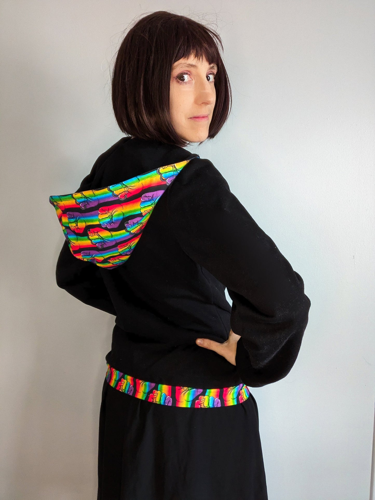 Veste de coton ouaté Poing de Fierté