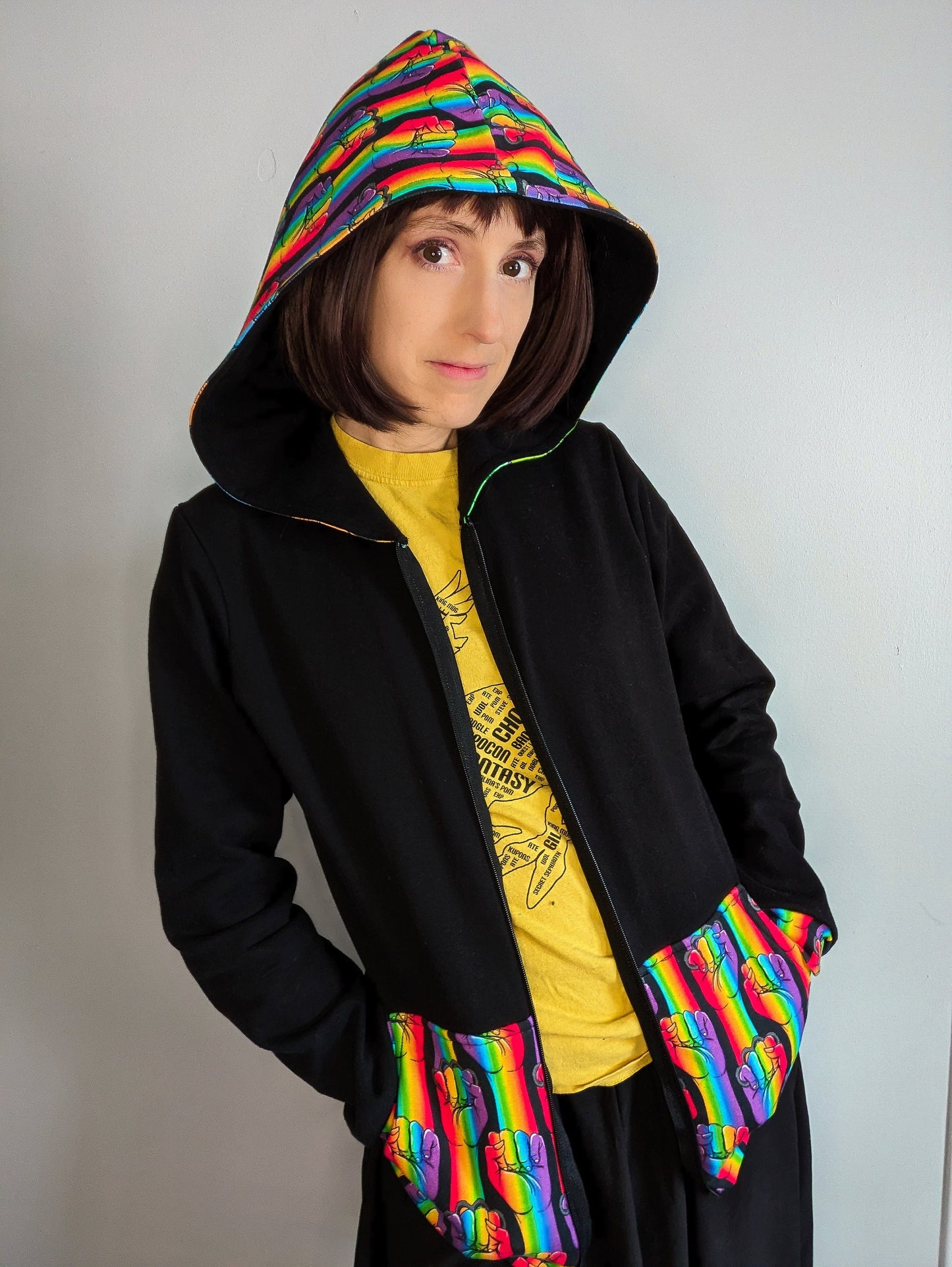 Veste de coton ouaté Poing de Fierté