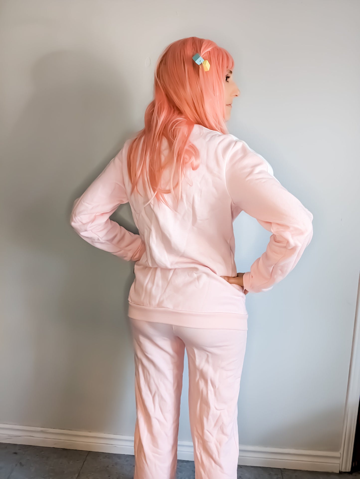 Hitori Gotoh inspired cosplay tracksuit from Bocchi the Rock