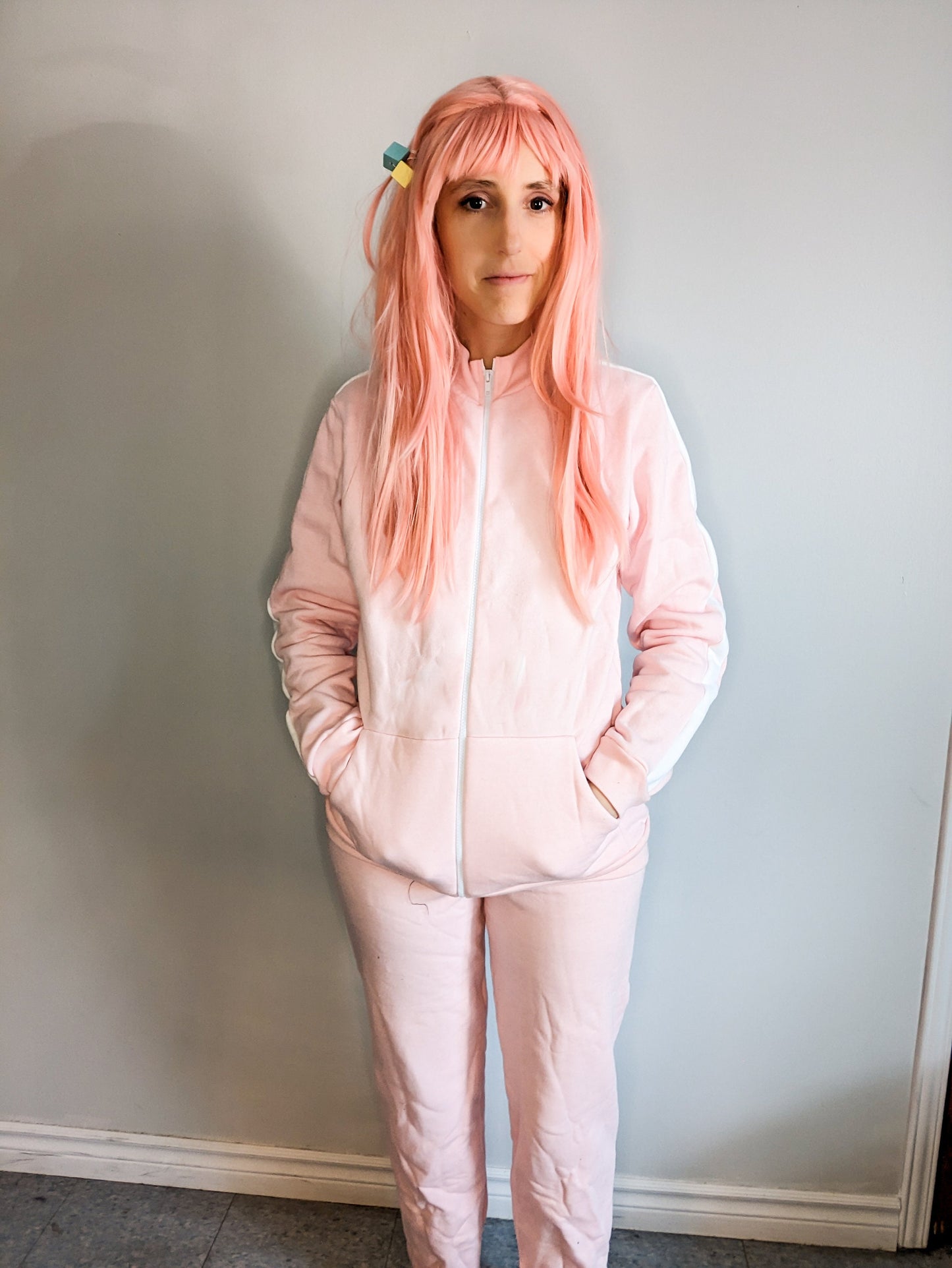 Hitori Gotoh inspired cosplay tracksuit from Bocchi the Rock