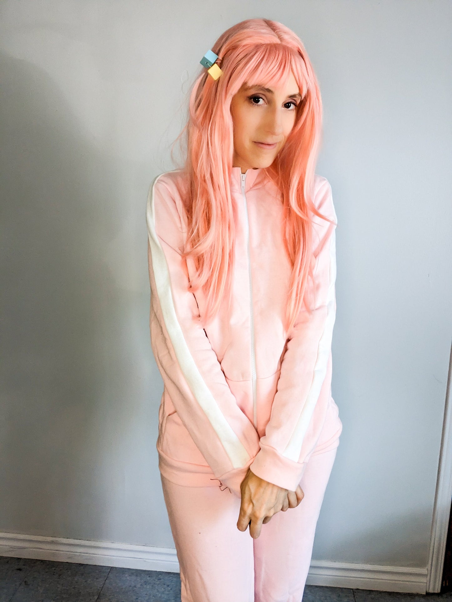 Hitori Gotoh inspired cosplay tracksuit from Bocchi the Rock