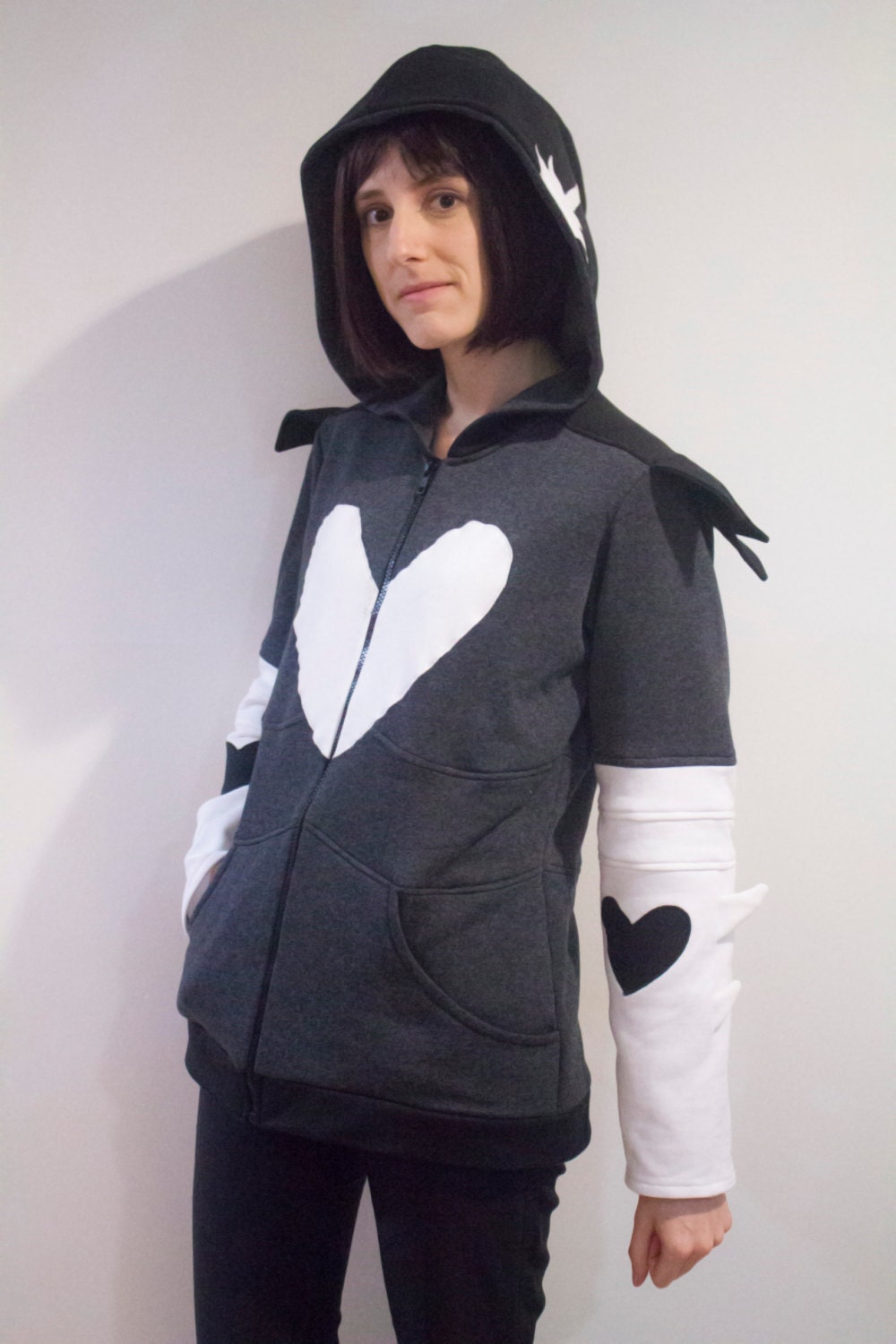 Undertale Undyne the Undying inspired cosplay hoodie